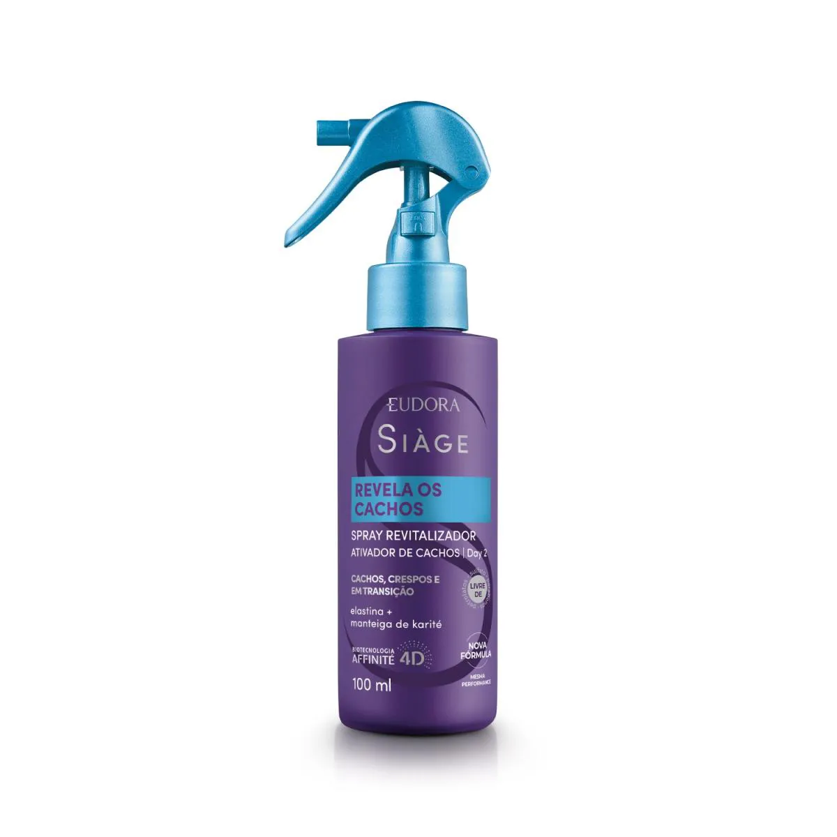 Eudora Spray Capilar Revitalizador Siàge Revela Os Cachos 100Ml