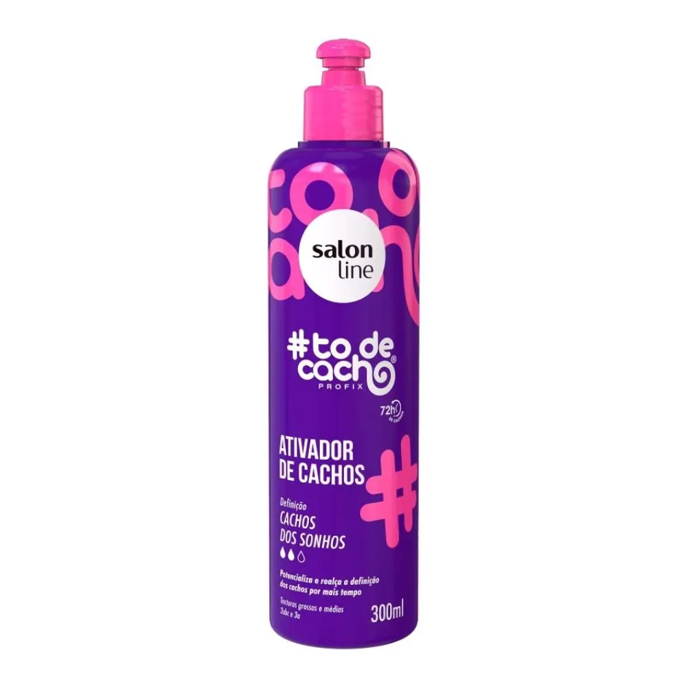 SALON LINE #TODECACHO HIDRATAçãO DEFINIçãO ATIVADOR 300ML
