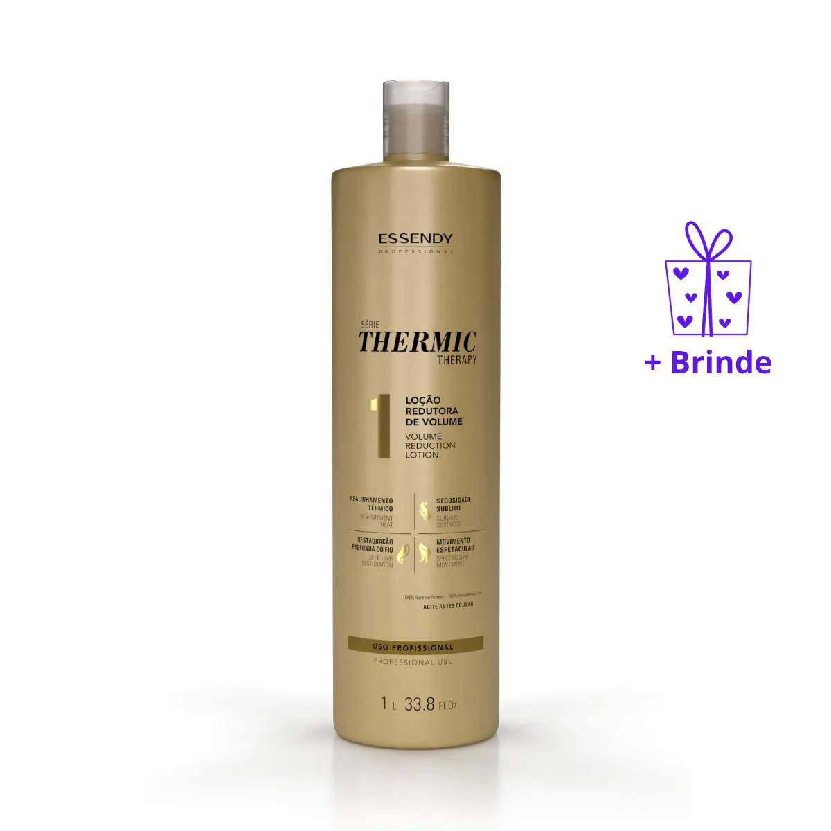 ESSENDY THERMIC THERAPY LOÇÃO REDUTORA DE VOLUME 1L