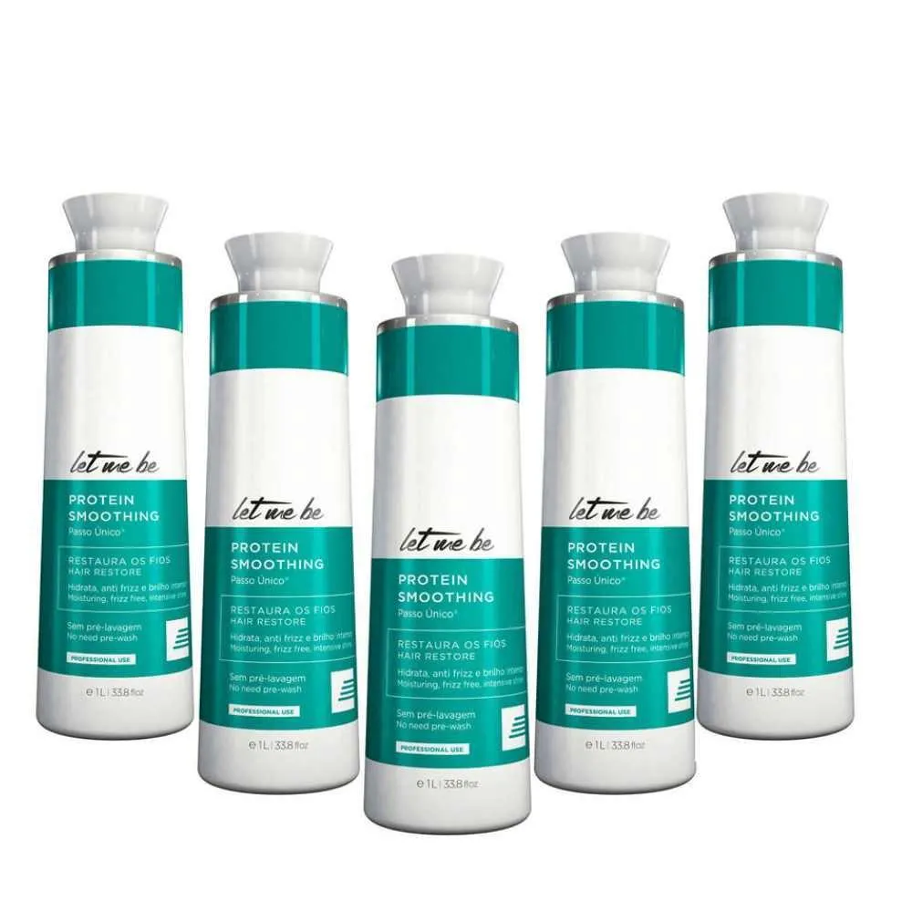 LET ME BE SMOOTHING TREATMENT ESCOVA PROGRESSIVA 5 X 1 LITRO