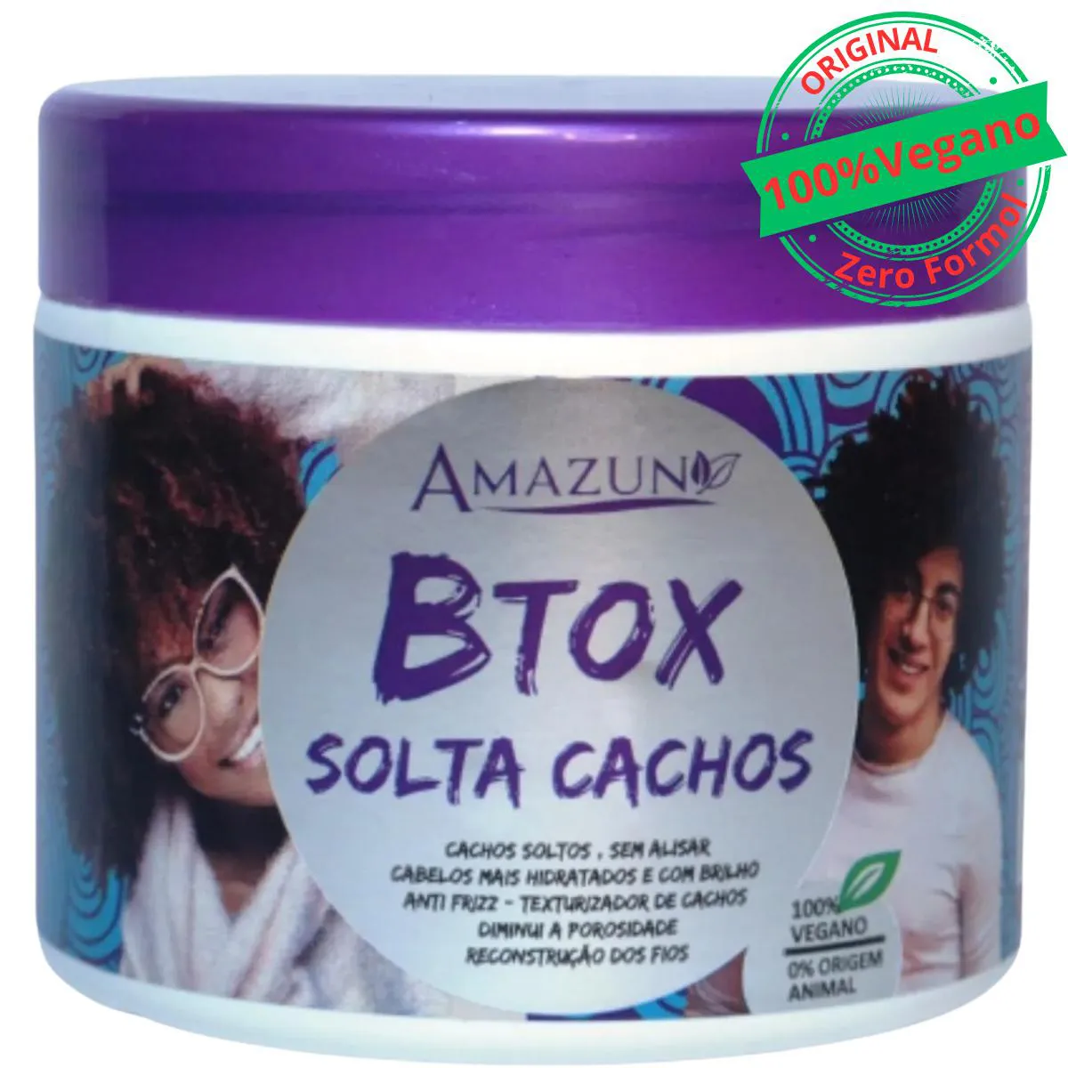 BOTOX SOLTA CACHOS ANTI FRIZZ 500G AMAZUN