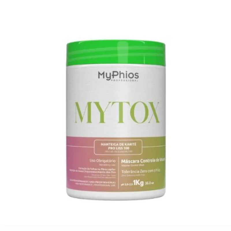 REDUTOR DE VOLUME MYPHIOS BOTOX DE 1L 1KG SEM FORMOL MYTOX