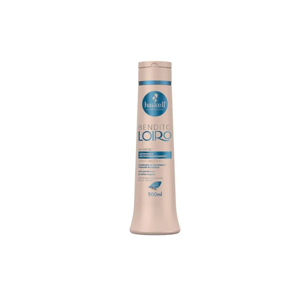 KIT BENDITO LOIRO HASKELL - SHAMPOO 300ML + CONDICIONADOR 300ML