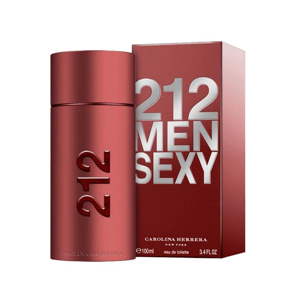 Perfume Masculino Eau De Toilette Carolina Herrera 212 Sx Men - 50Ml