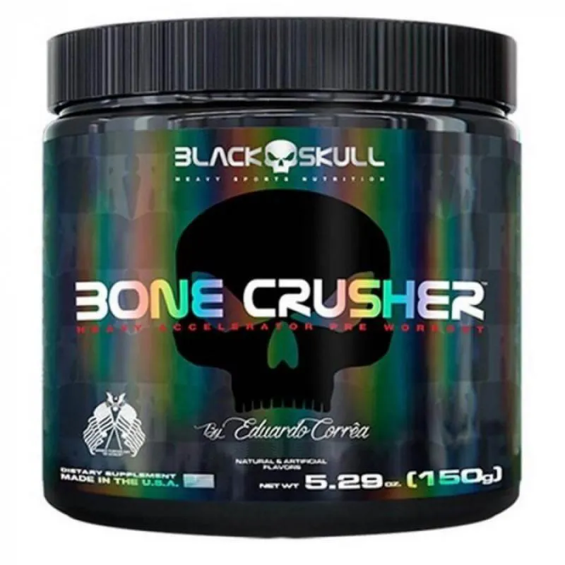 BONE CRUSHER 150G - BLACK SKULL Laranja
