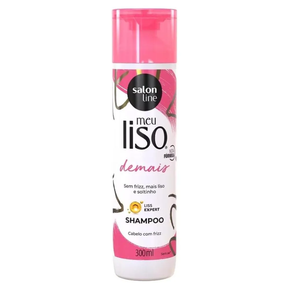 SALON LINE MEU LISO DE MAIS SHAMPOO 300ML