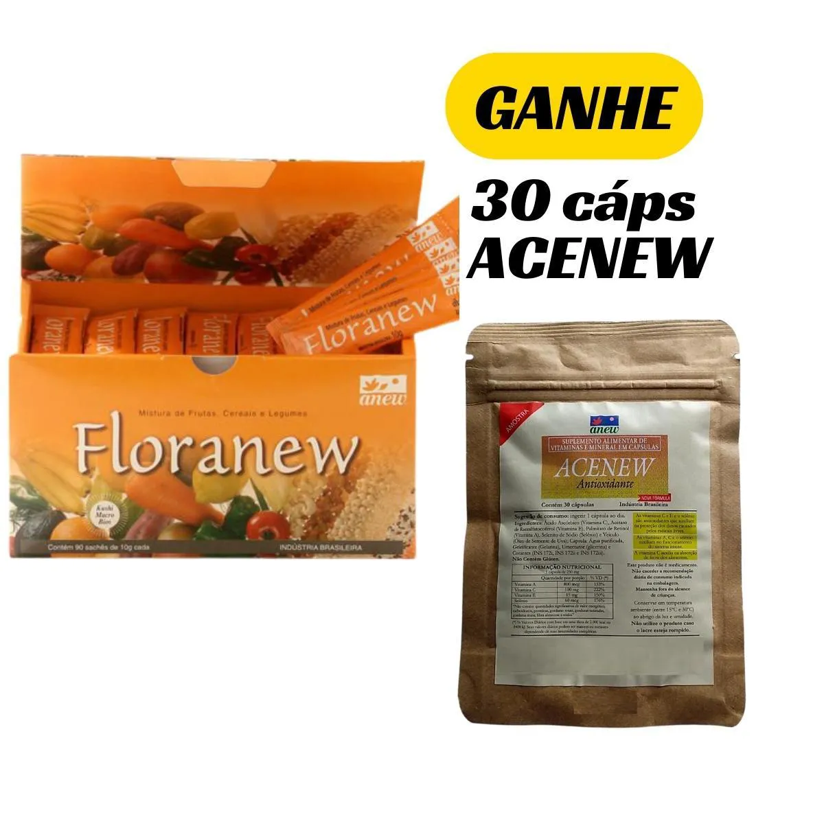 FLORANEW ANEW 90 SACHêS + 30 CAPS ACENEW ANEW