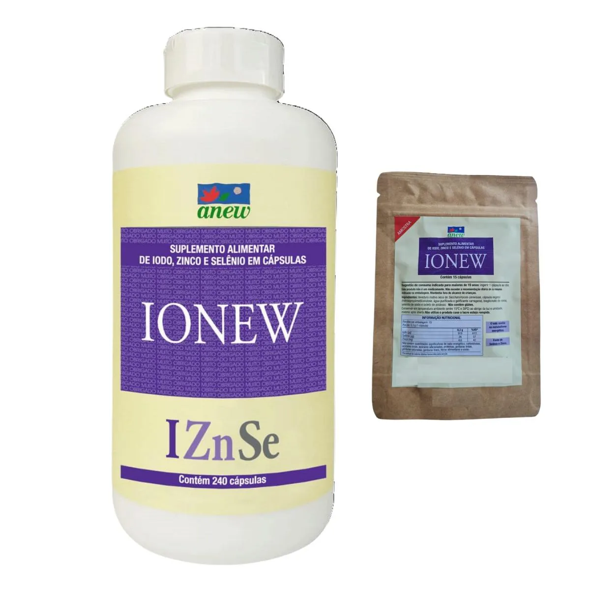 IONEW ANEW 240 CAPS + 01 SACHê IONEW ANEW