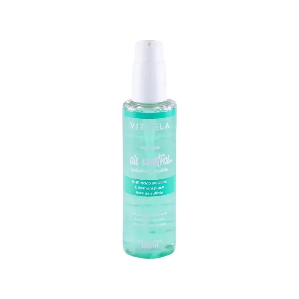VIZZELA SABONETE LIQUíDO FACIAL OIL CONTROL 150ML