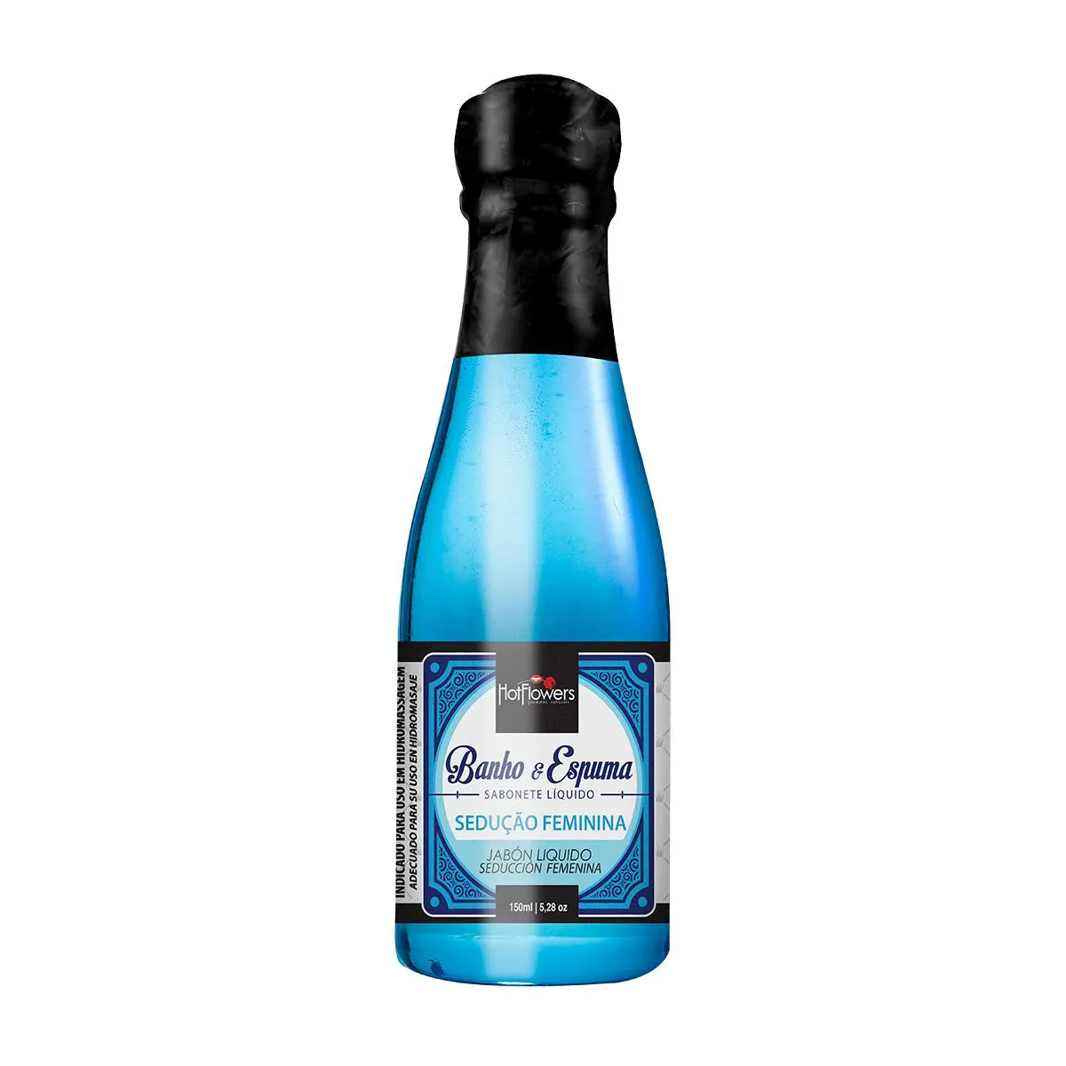 ESPUMA PARA BANHO BANHEIRA HIDROMASSAGEM OFURô SPA ESPUMANTE RELAXAMENTO AROMA SEDUçãO FEMININA 150ML