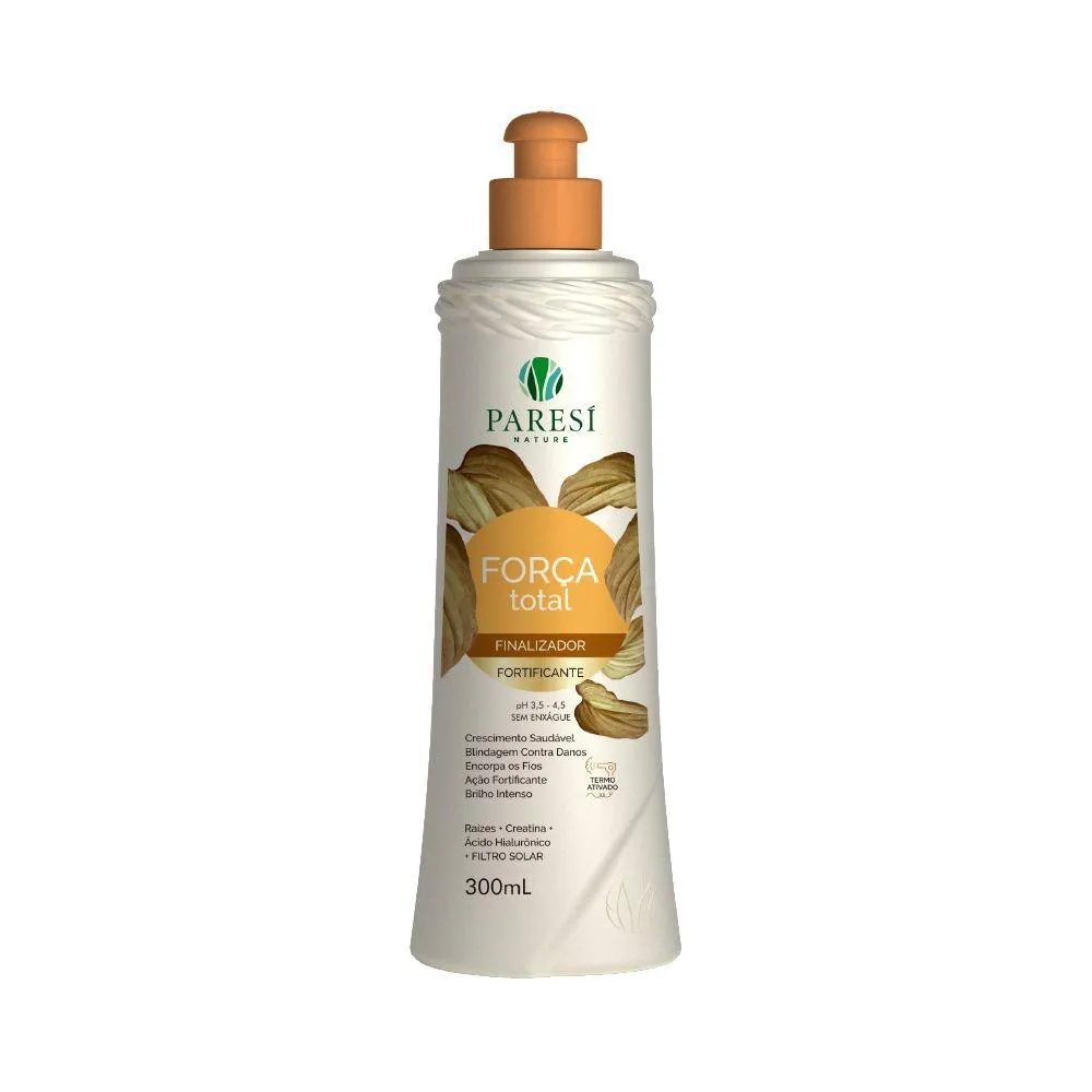 FINALIZADOR FORTIFICANTE FORçA TOTAL 300ML PARESí NATURE