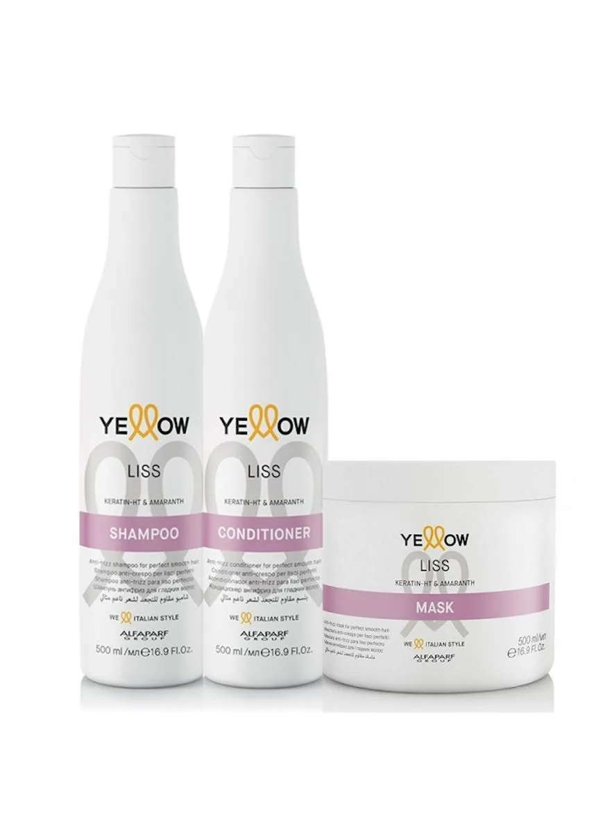 KIT DE TRATAMENTO YELLOW LISS PEQUENO