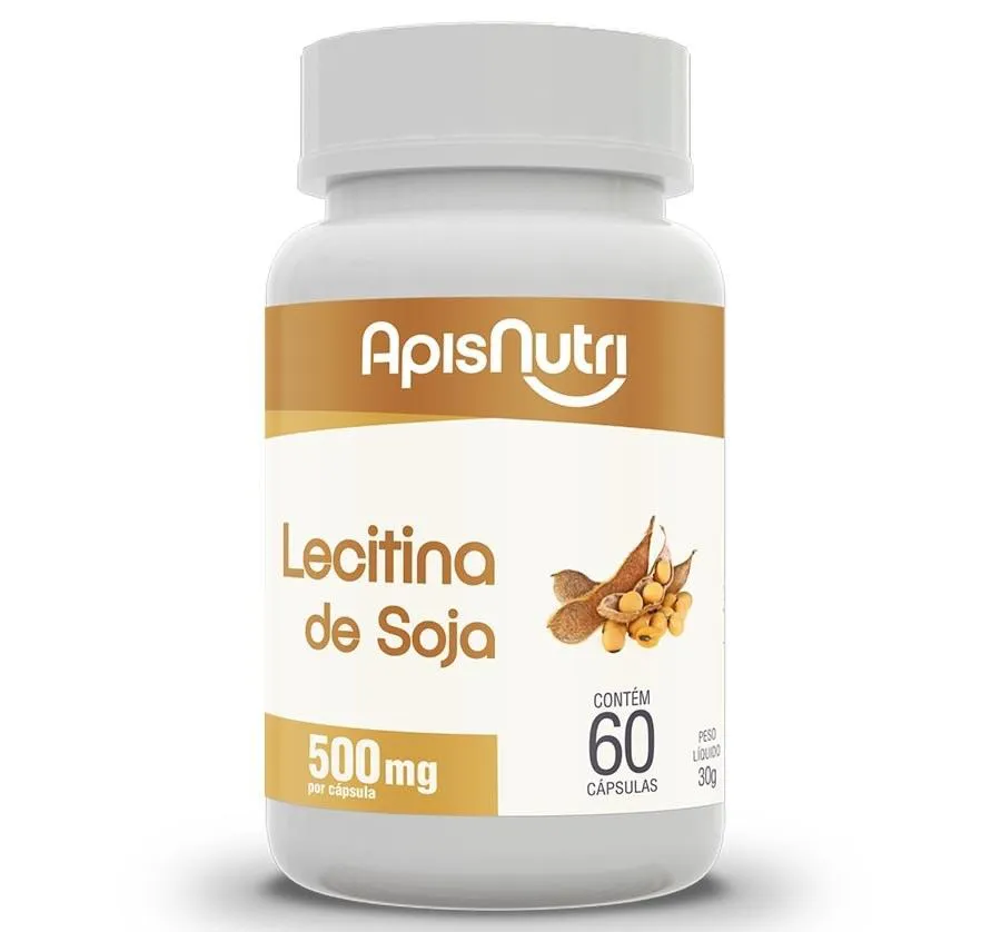 LECITINA DE SOJA 500MG (60 CAPS) - PADRãO: ÚNICO