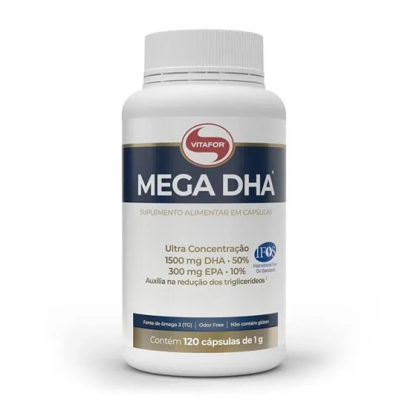 MEGA DHA (120 CAPS) - PADRãO: ÚNICO