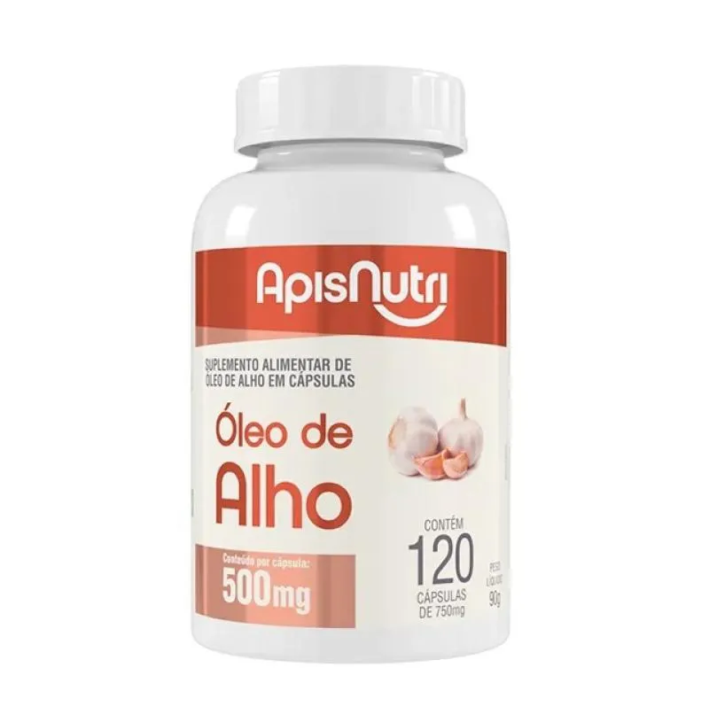 ÓLEO DE ALHO 500MG (120 CAPS) - PADRãO: ÚNICO