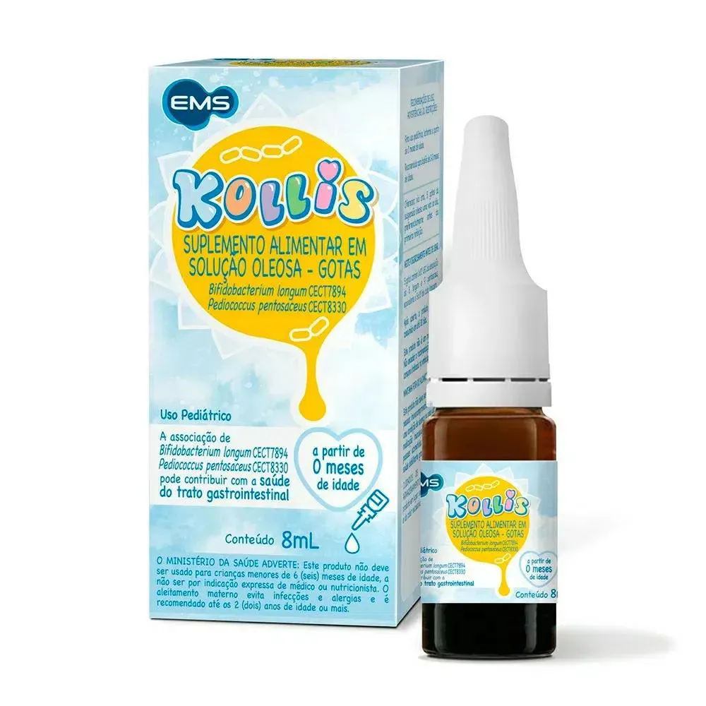 Probiótico Infantil Kollis Gotas 8ml