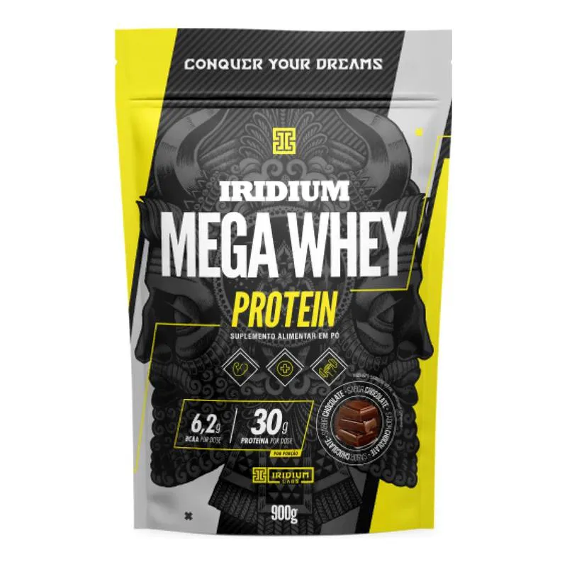 WHEY PROTEIN MEGA 900G - IRIDIUM LABS CHOCOLATE