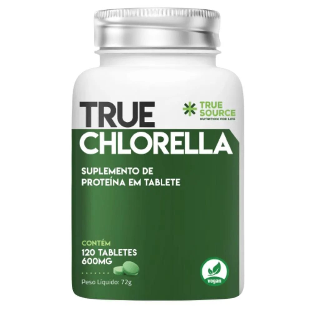 TRUE CHLORELLA 600MG 120 TABLETES – TRUE SOURCE Natural
