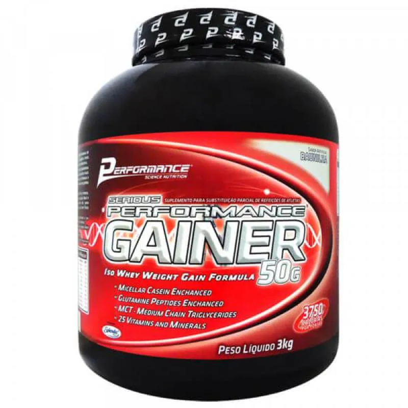 GAINER 50G PERFORMANCE NUTRITION - 3KG Cookies