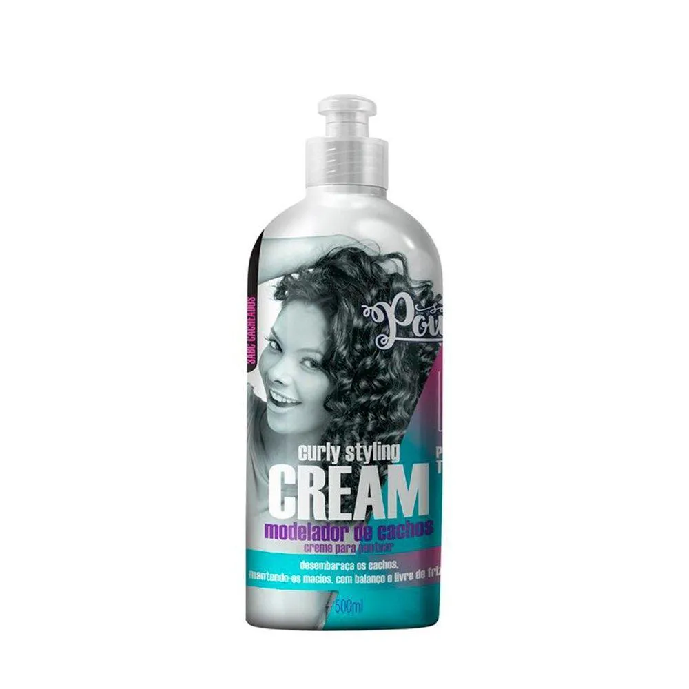 MODELADOR DE CACHOS SOUL POWER CURLY STYLING CREAM 500ML