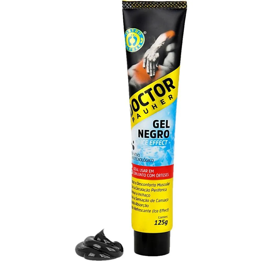 GEL NEGRO PARA MASSAGEM DOCTOR PAUHER 15G - UNIDADE