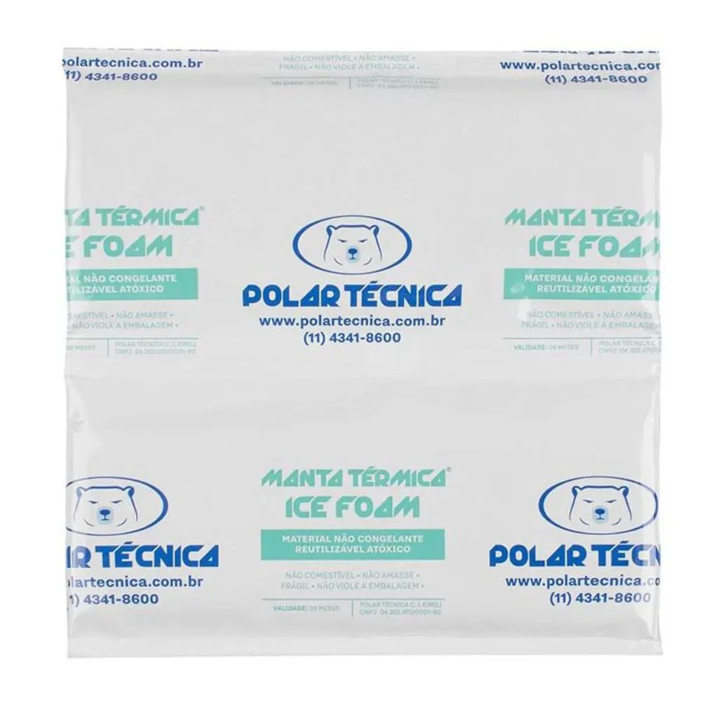 MANTA TéRMICA 2 LâMINAS (1CM ESPESSURA) KIT COM 4 UNIDADES