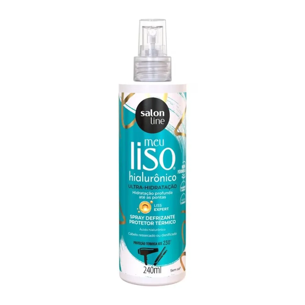 SALON LINE MEU LISO HIALURôNICO  SPRAY DEFRIZANTE 240ML