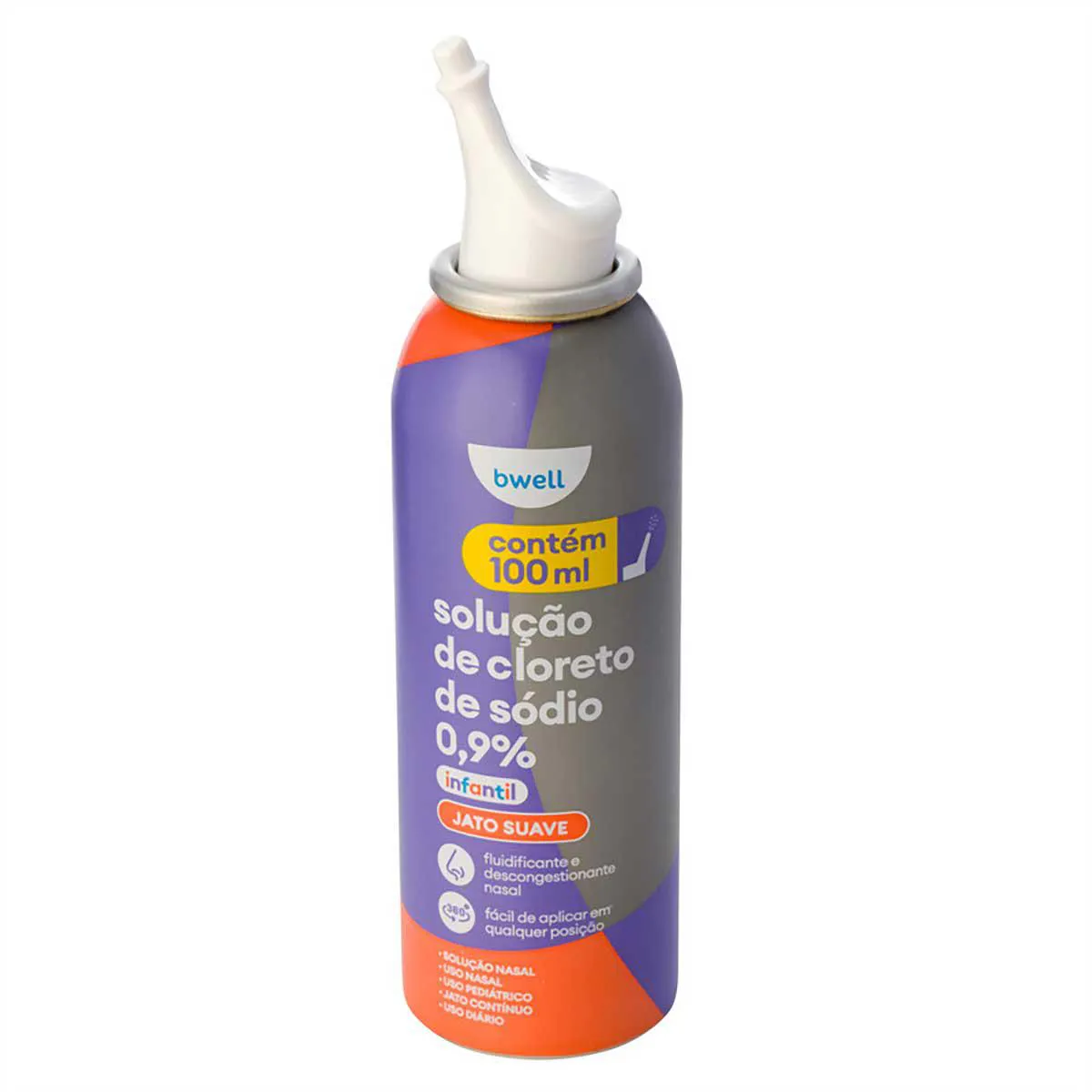 Descongestionante Nasal Aerosol Infantil bwell Jato Contínuo Suave 100ml -  Preço | Drogasil