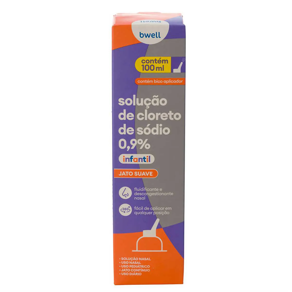 Descongestionante Nasal Aerosol Infantil Bwell Jato Contínuo Suave 100ml -  Preço | Droga Raia