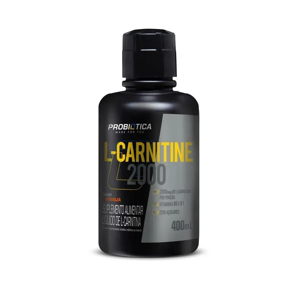 L-CARNITINA 2000 (400 ML) - SABOR: LARANJA