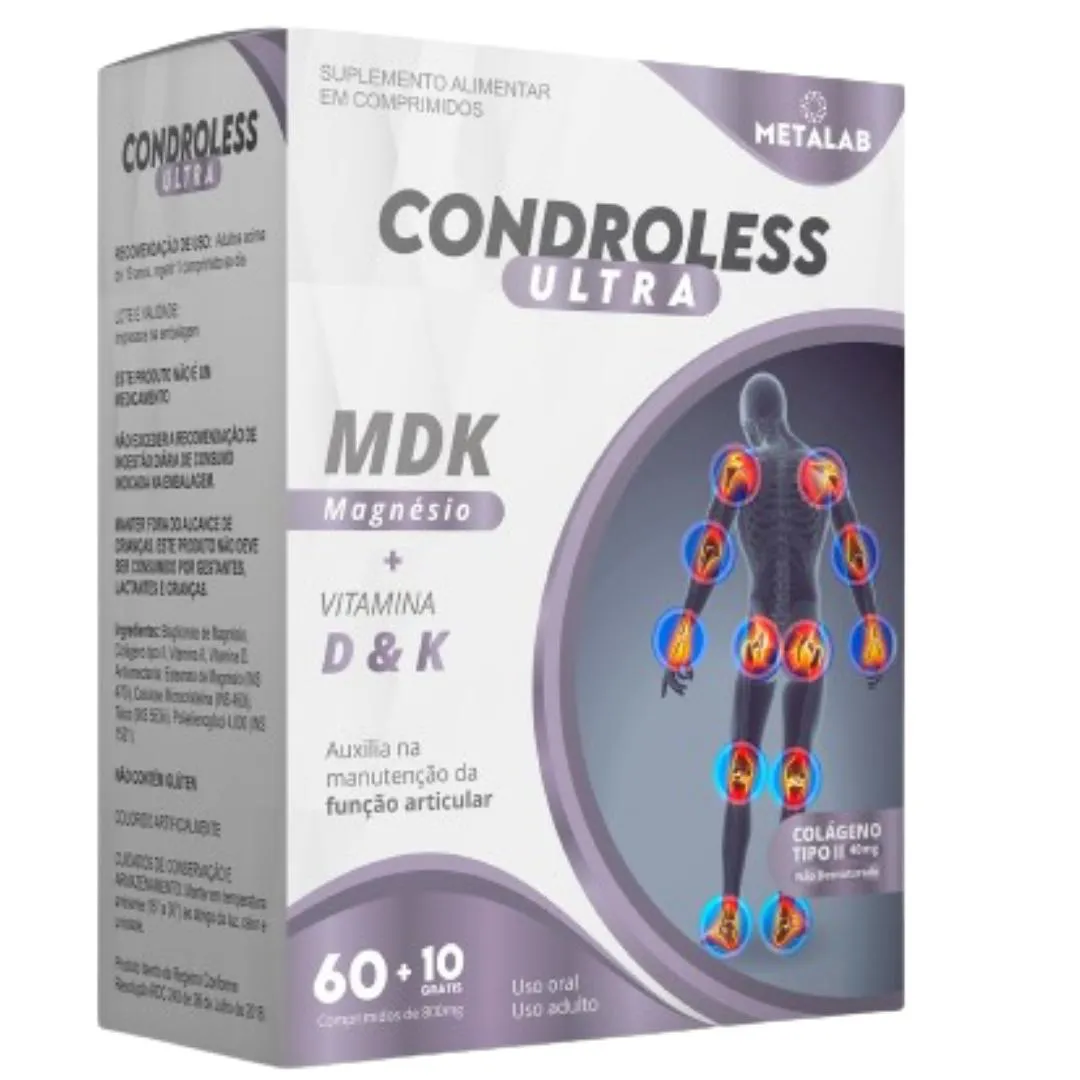 CONDROLESS ULTRA MDK 60 COMPRIMIDOS
