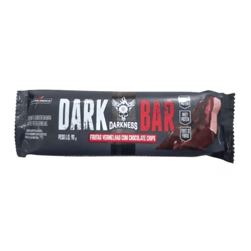 DARK BAR FRUTAS VERMELHAS CHOCO DARKNESS 8X90G