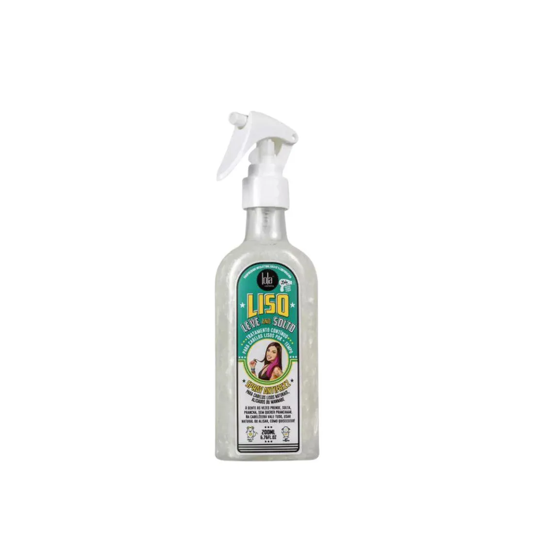 Lola Cosmetics Liso Leve And Solto - Spray Alisador Anti-Frizz 200ml