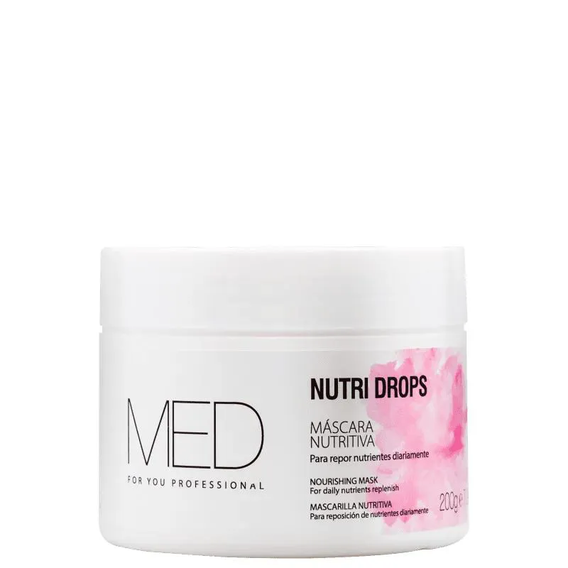 MED FOR YOU PROFESSIONAL NUTRI DROPS - MáSCARA CAPILAR 200G