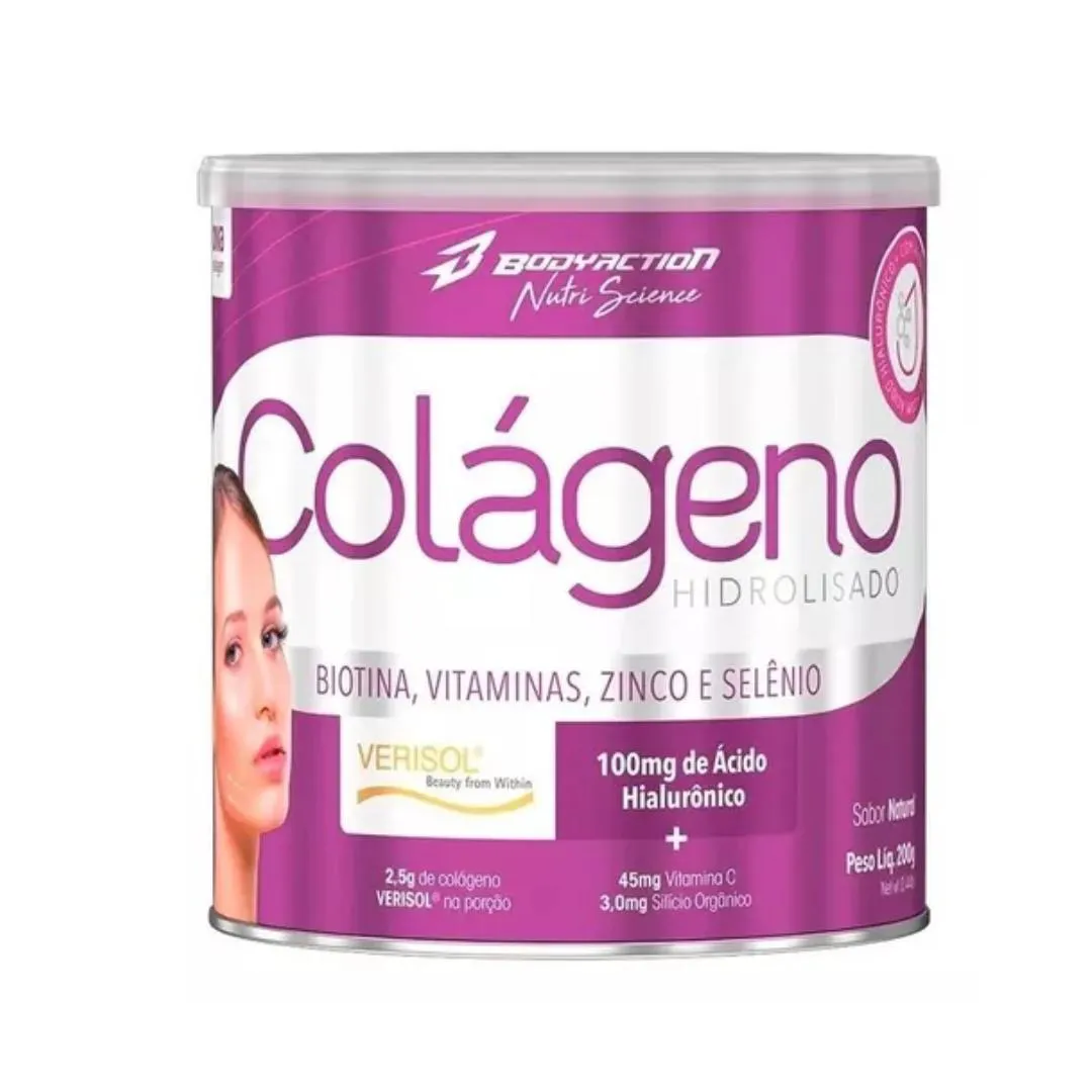 COLAGENO HIDROLISADO VERISOL CT-1 200G - BODY ACTION 200 G Natural