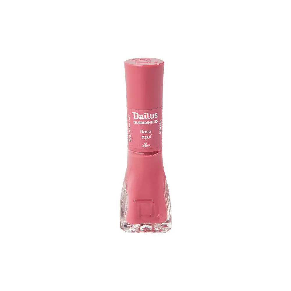 ESMALTE DAILUS CREMOSO COLEçãO QUERIDINHOS ROSA ACAí