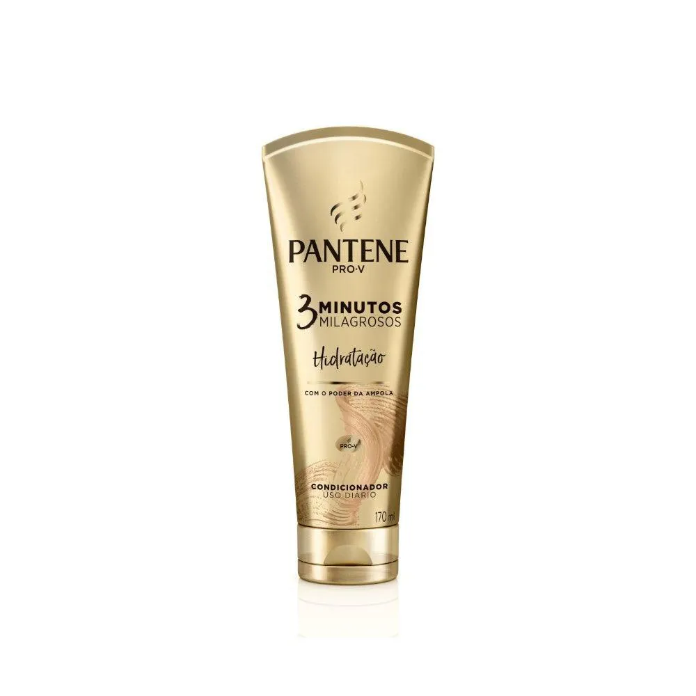 CONDICIONADOR PANTENE 3 MINUTOS MILAGROSOS HIDRATAçãO 170ML