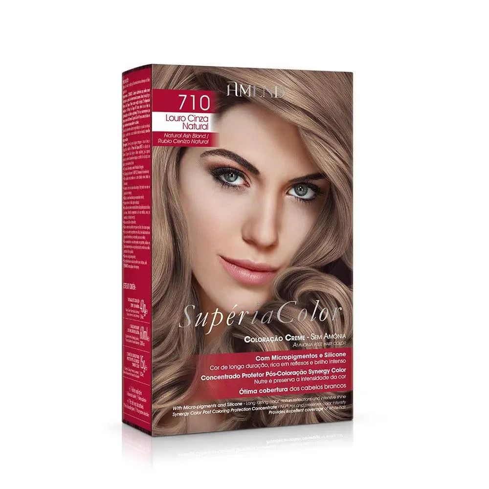 TONALIZANTE SUPERIA COLOR 710 LOURO CINZA NATURAL