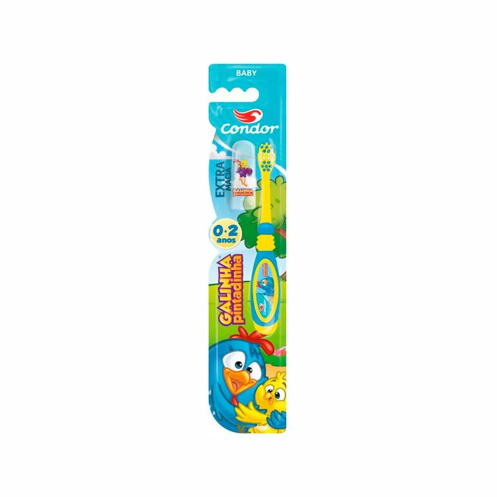 ESCOVA DENTAL INFANTIL CONDOR BABY DENT EXTRA MACIA