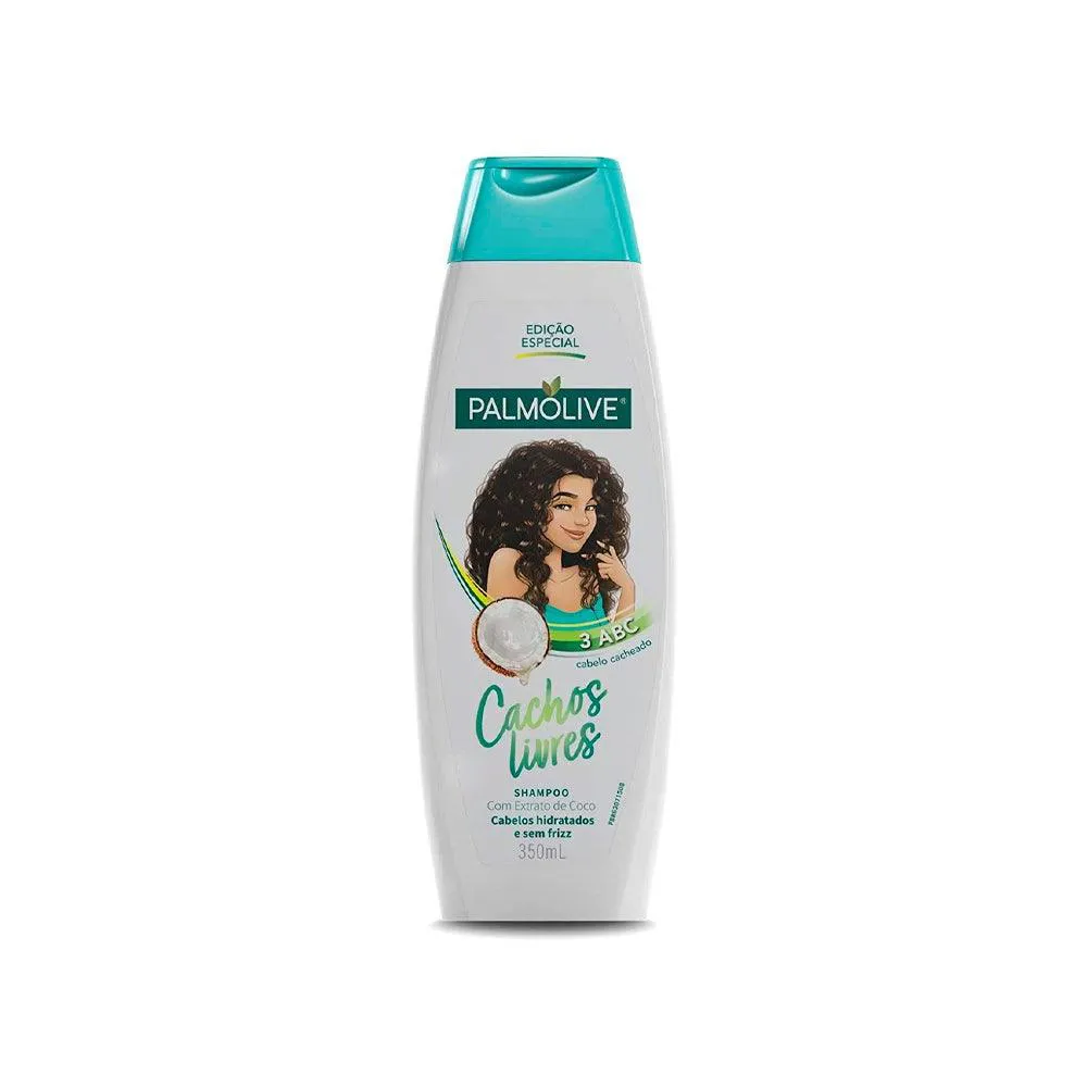 SHAMPOO PALMOLIVE CACHOS LIVRE CACHEADOS 350ML