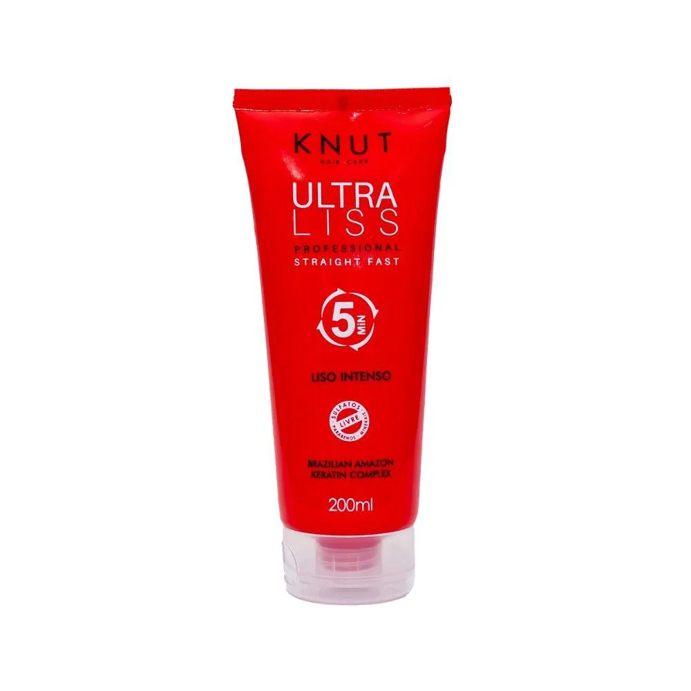 MáSCARA TRATAMENTO PROGRESSIVA CHUVEIRO ULTRA LISS KNUT 200GR
