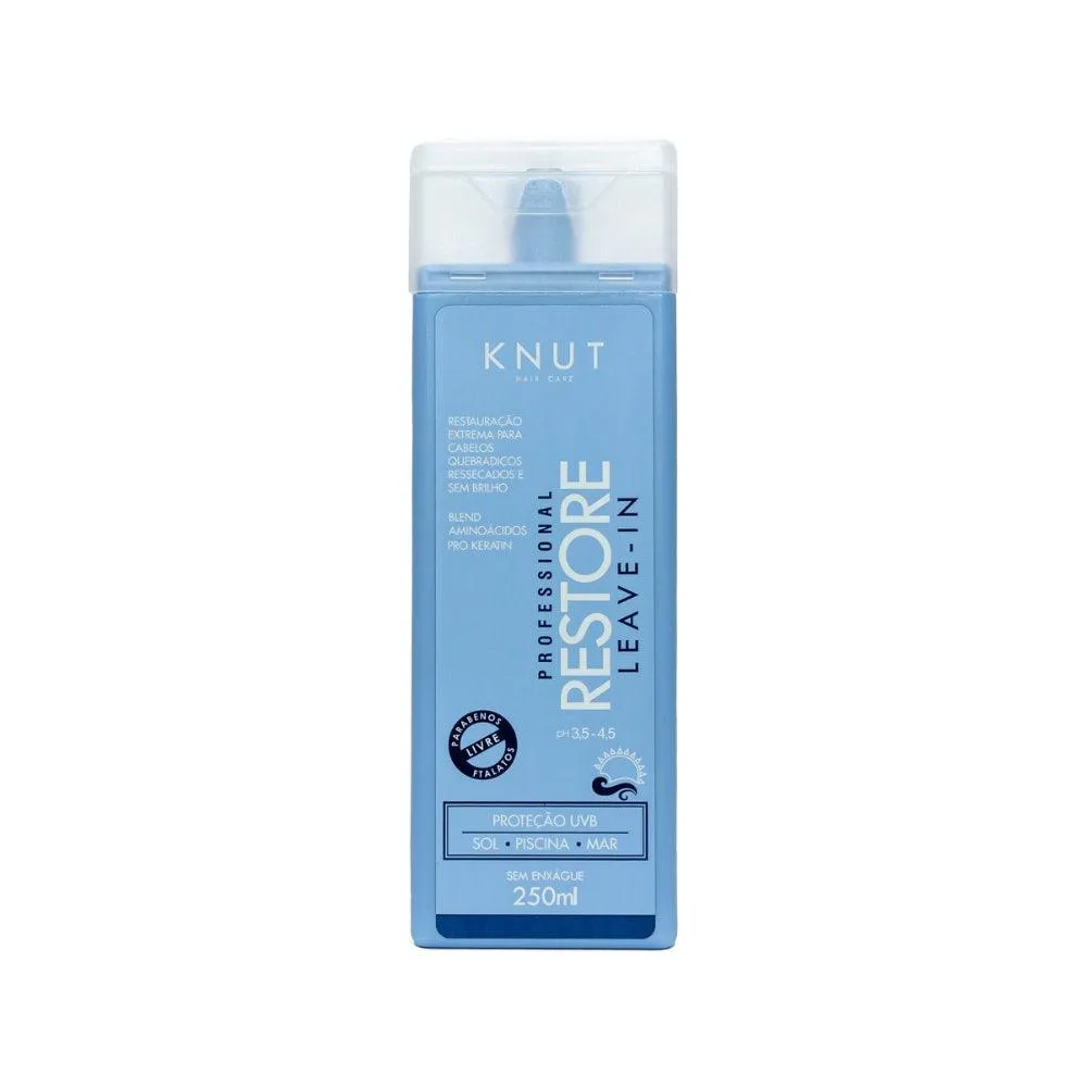 CREME PARA PENTEAR LEAVE IN RESTORE KNUT 250ML