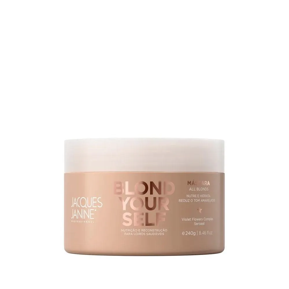 MáSCARA CAPILAR JACQUES JANINE PROFESSIONALS BLOND YOURSELF 240G