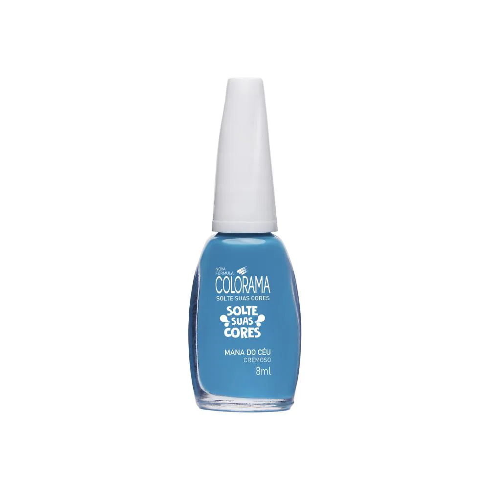 ESMALTE COLORAMA SOLTE SUAS CORES MANA DO CéU