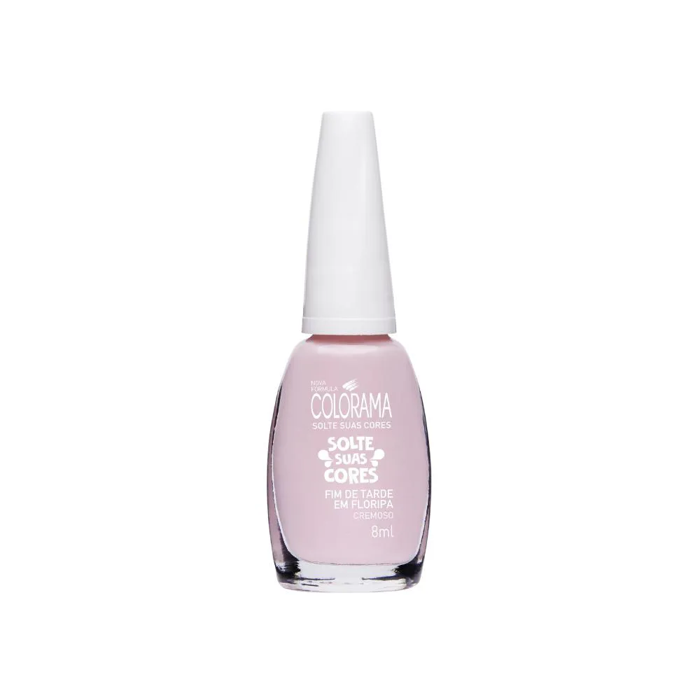 ESMALTE COLORAMA SOLTE SUAS CORES FIM DE TARDE EM FLORIPA