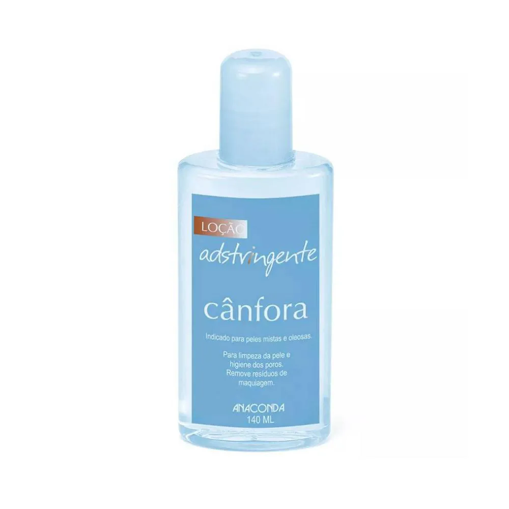 LOçãO ADSTRINGENTE ANACONDA CâNFORA 140ML