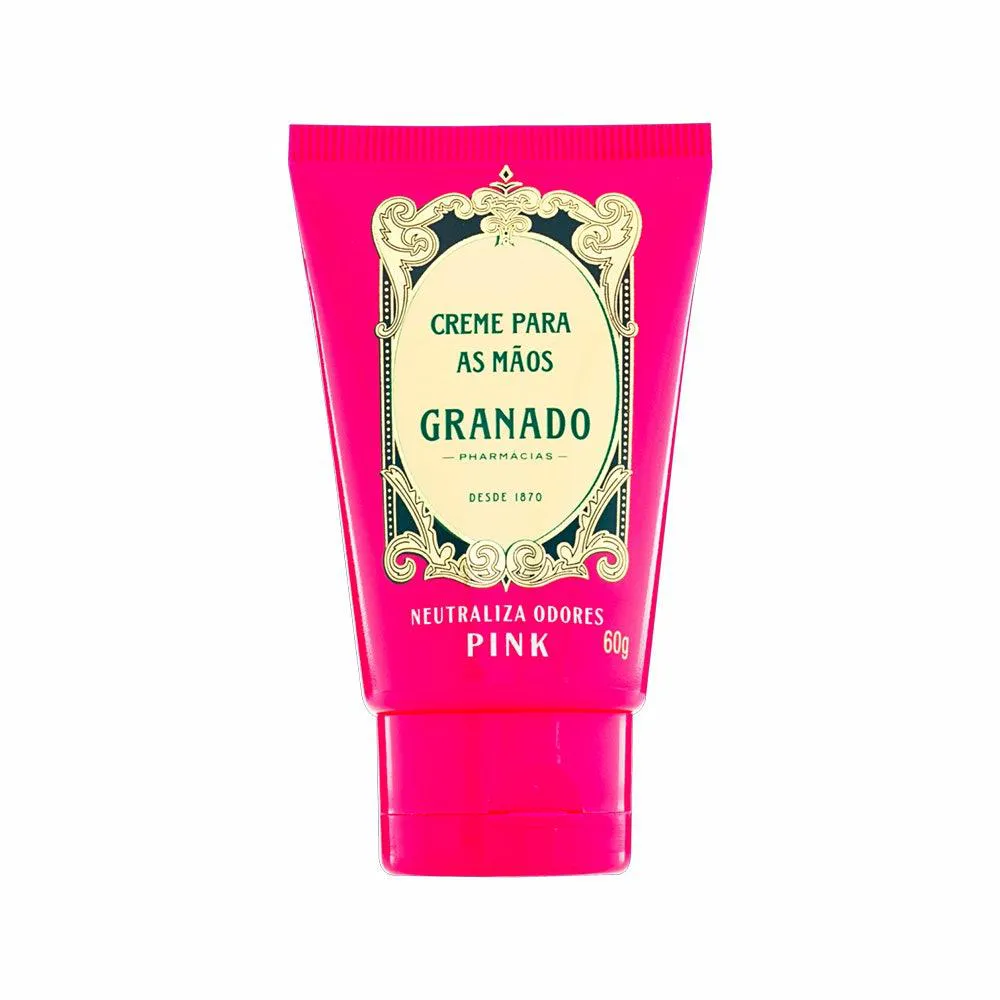 CREME PARA MãOS ANTI ODOR GRANADO PINK 60G