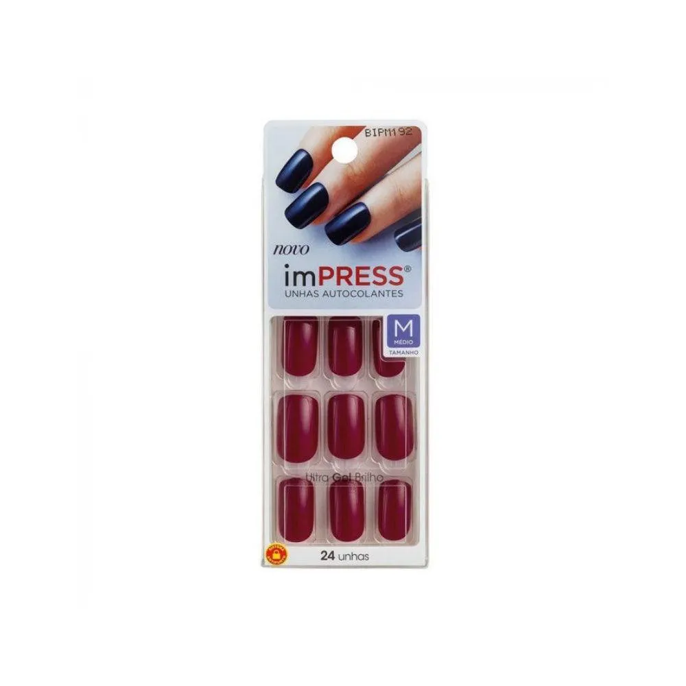 UNHAS POSTIçAS KISS IMPRESS BITTERSWE