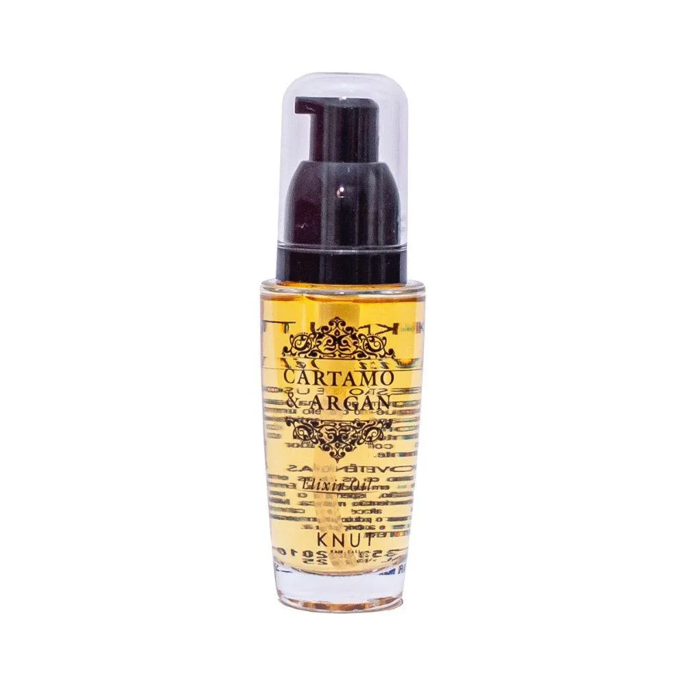 ÓLEO CAPILAR CáRTAMO E ARGAN KNUT 35ML