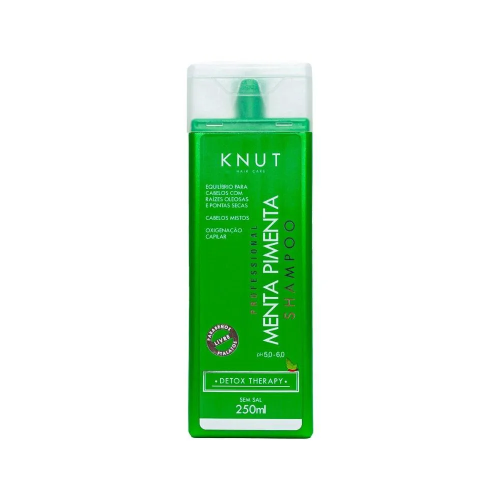Shampoo Knut Menta Pimenta Equilíbrio da Oleosidade 250ml
